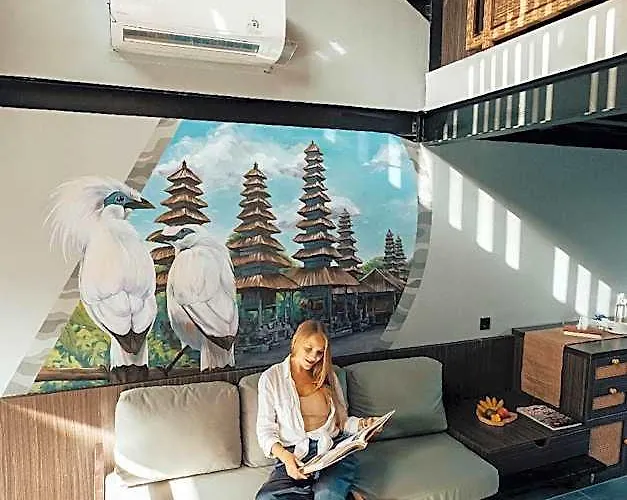 ホテル Amolas Canggu, Balinese Muralism バリ島